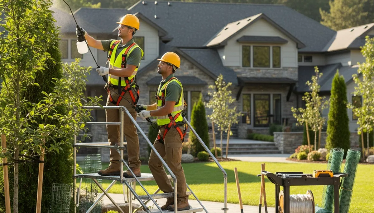 Deer deterrent service protecting trees and landscape in Albany, NY by Tree Service Albany NY