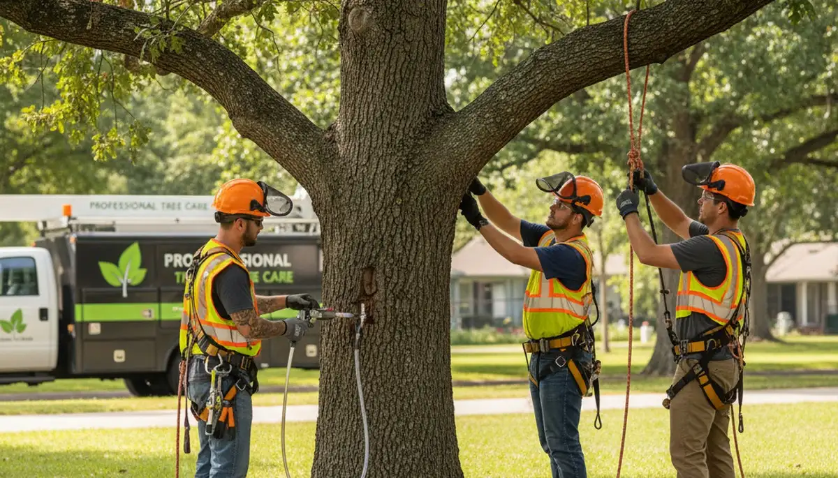 Tree disease treatment in Albany, NY by Arbor Tree Care for fungal infection and rot management