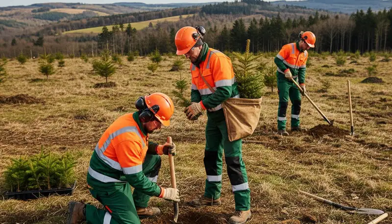 Tree planting service in Albany, NY by Tree Service Albany NY for residential and commercial properties
