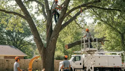 Professional tree removal service in Albany, NY for safe hazardous tree removal