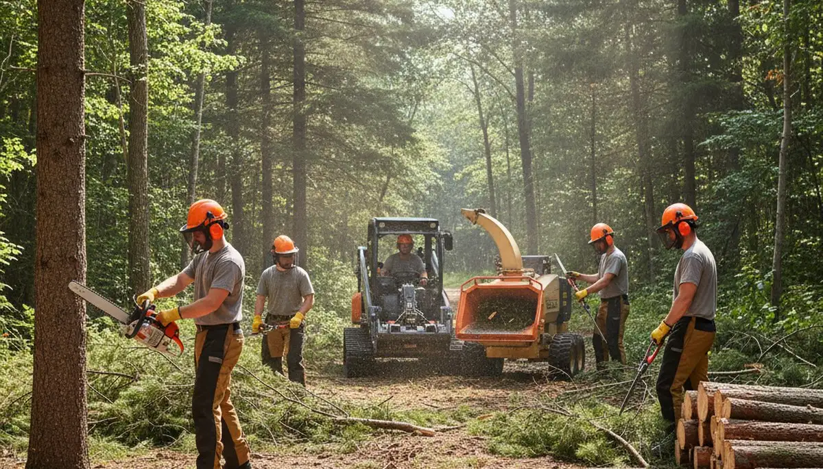 Woodlot management service in Albany, NY for healthy, safer wooded property upkeep